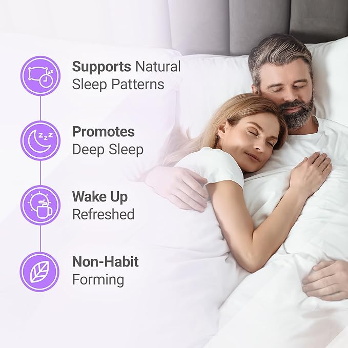 Nested Naturals Luna Sleep Aid - Non-Habit Forming Natural Sleeping Pills for Adults with Naturally Sourced Ingredients - Valerian Root, Melatonin, Chamomile, Lemon Balm, and More - 120 Vegan Capsules