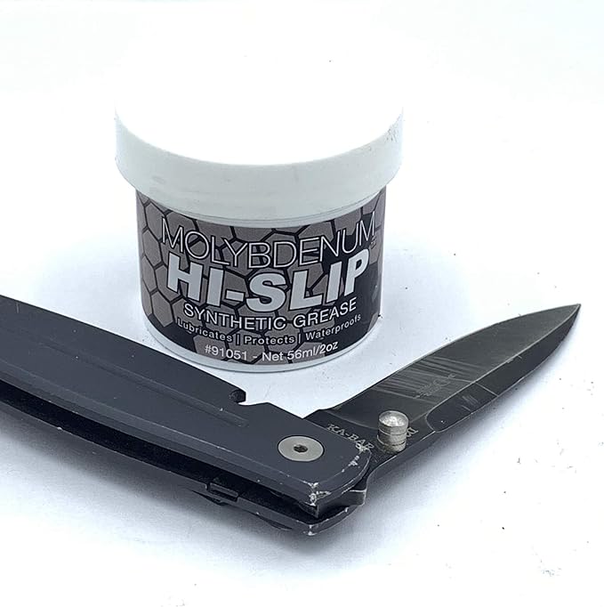 Sentry Solutions Hi-Slip Grease Molybdenum Synthetic Reduces Friction and Ware 91051 2.0 OZ Jar