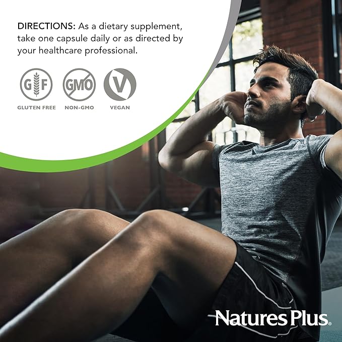 NaturesPlus PRO Longvida Curcumin 500 mg - 60 Capsules - Promotes Healthy Free Radical Protection - Non-GMO, Vegan & Gluten Free - 60 Servings