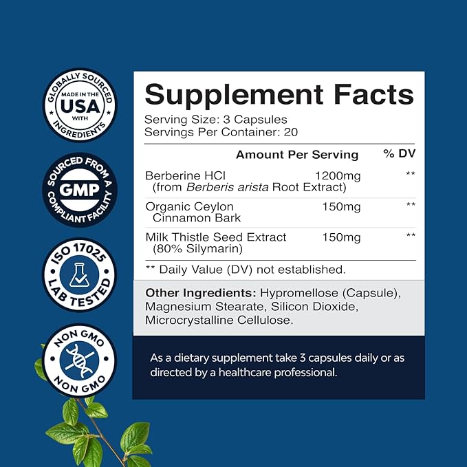 Bundle of Horny Goat Weed for Male Enhancement - Tongkat Ali Saw Palmetto Extract Panax Ginseng Black Maca Root for Stamina and Berberine with Ceylon Cinnamon - Heart Health and Sugar Support