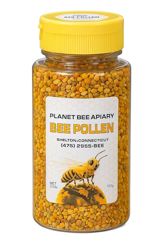 Raw Bee Pollen Granules – 100% Pure Superfood | Rich in Vitamins, Antioxidants, & Amino Acids | Natural Energy Boost | Keto & Paleo Friendly, Gluten-Free – 3.5oz (3.5 ounces Pak of 1)