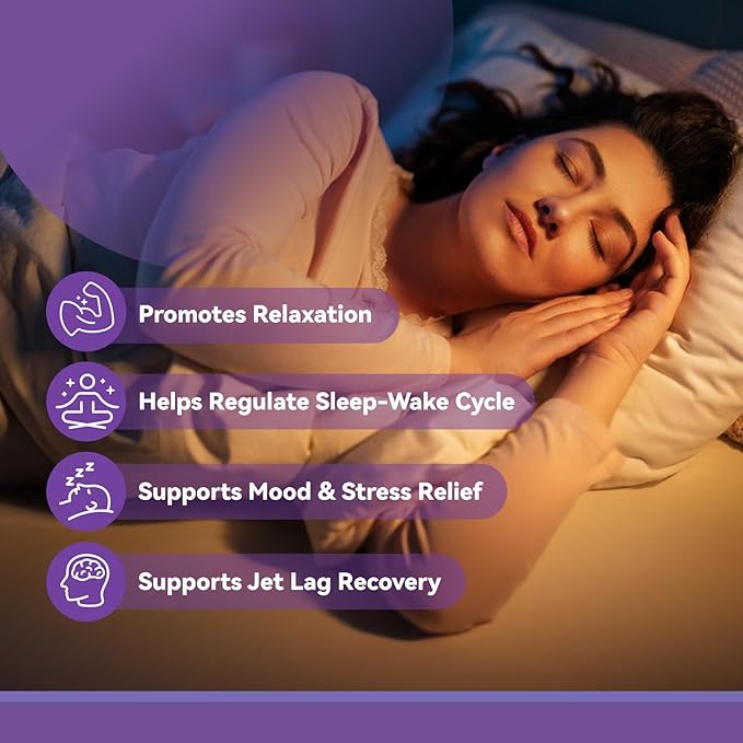 Melatonin 10mg with Vitamin B6 - Sleep Support Supplement for Adults, 200 Tablets Timed-Release Melatonin– Non-Habit Forming, Gluten-Free