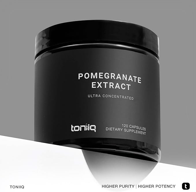 Pomegranate Extract - Ultra High Potency 35:1 Extract with 90% Ellagic Acid - Highly Concentrated - Third-Party Lab Tested - 120 Capsules