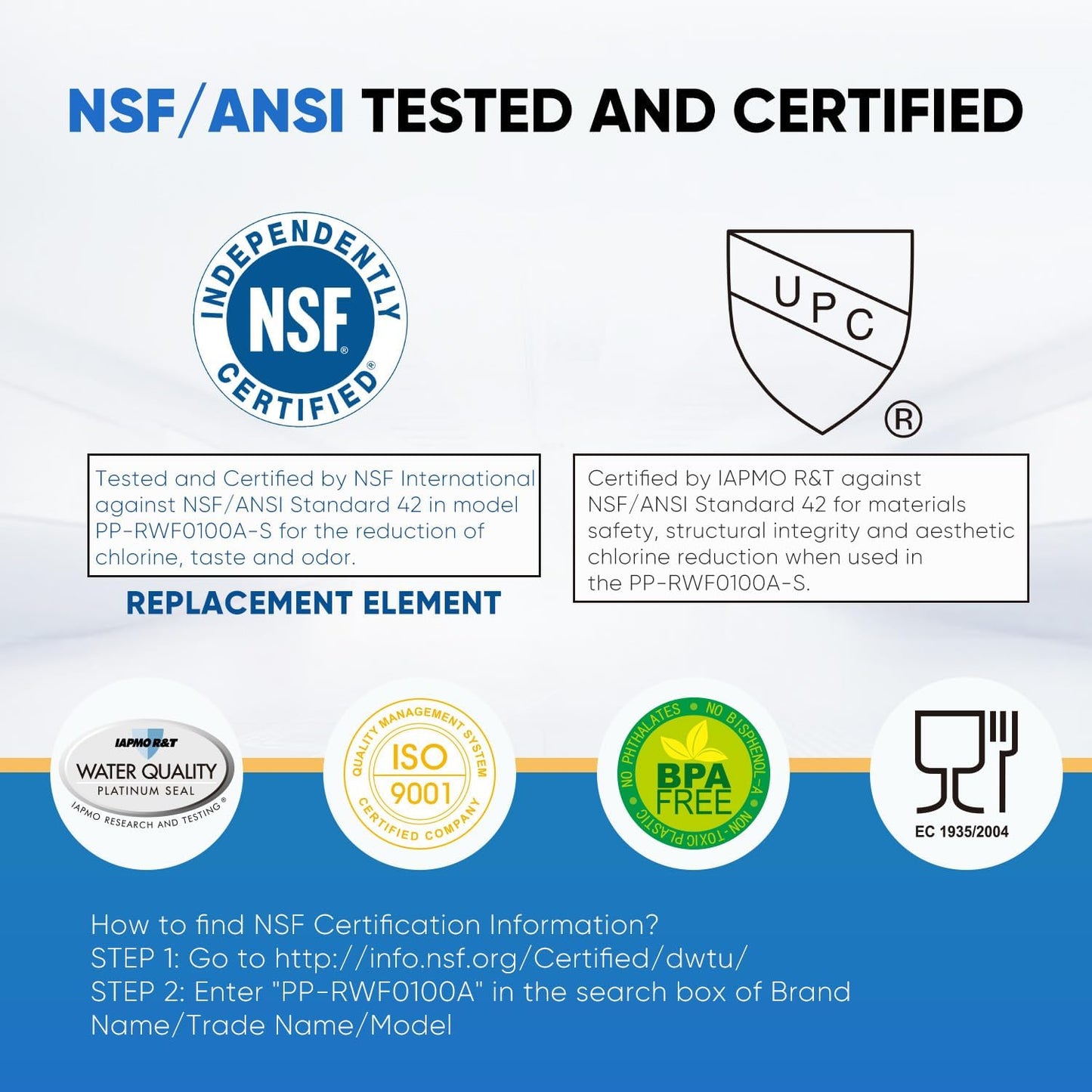 PUREPLUS Replacement for LG LT500P, 5231JA2002A, ADQ72910901, GEN11042FR-08, Kenmore 9890, 469890, HDX FML-1, ADQ72910907, LSC27925ST, LFX25974ST, LFX25973D, Refrigerator Water Filter, 4Pack