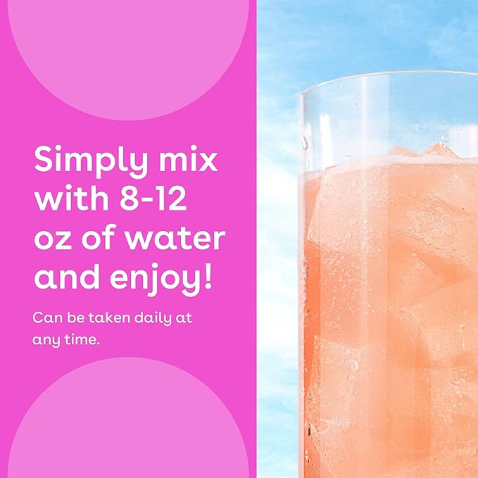 Hertime PMS - Supports Hormonal Health for Women - Supports a Healthy Menstrual Cycle - with Minerals, Peony Roots, Siberian Ginsen - Sugar-Free - 15 Drink Packets - Strawberry Lemonade