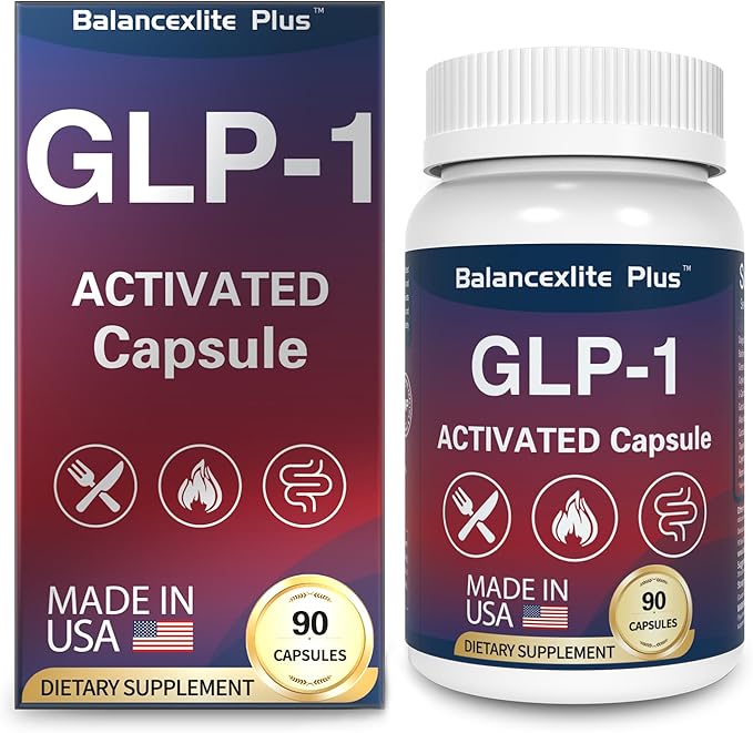 GLP-1 Supplement Support, GLP Activated Natural Formula, GLP-1 metabolic Supplement,Curb Cravings & Support Metabolic Health
