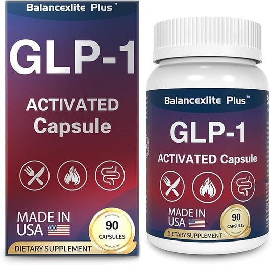 GLP-1 Supplement Support, GLP Activated Natural Formula, GLP-1 metabolic Supplement,Curb Cravings & Support Metabolic Health