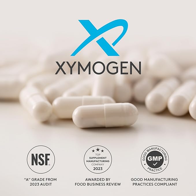 XYMOGEN Melatonin CR - Time Release Melatonin 5mg Supplement with Vitamin B6 - Nighttime + Immune Support - Biphasic Delivery Releases Quickly Then Steadily (180 Extended Release Tablets)