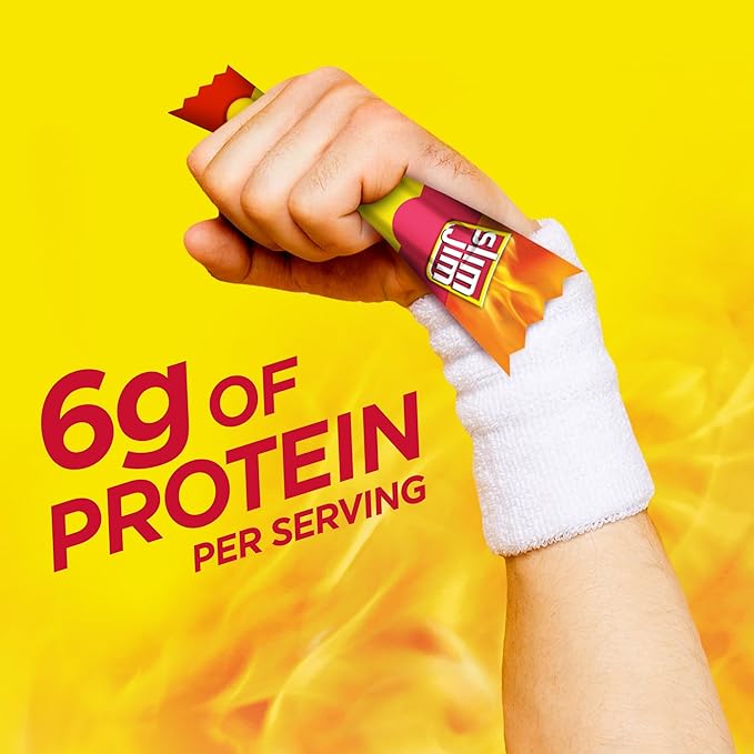 Slim Jim Smoked Meat Sticks, Original Flavor, 6g Protein Per Serving, Snack Size, Lunchbox Snack, 0.28 oz. (46 Count)