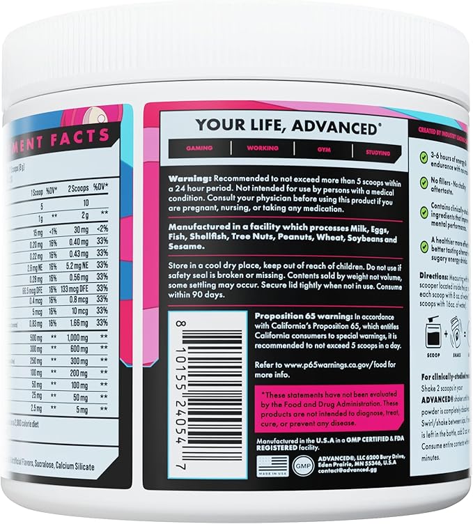 Advanced Focus - Cherry Ice