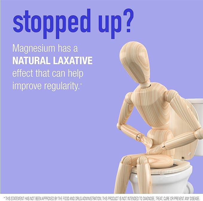 Magnesium Powder Supplement - MagPlus - Natural Calm Magnesium Drink - Magnesium Supplement for Muscles, Sleep and Constipation Relief (Unflavored)