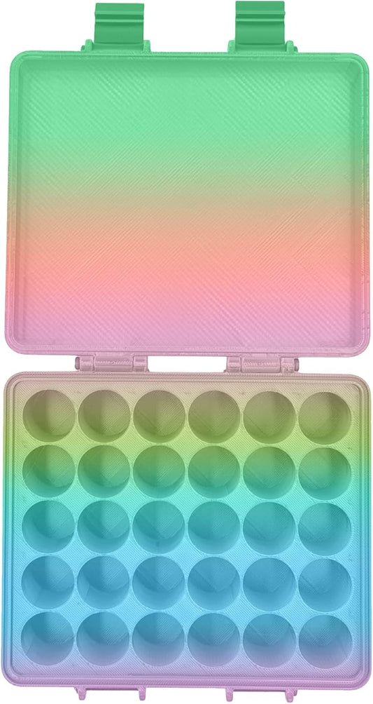 3D Printed Essential Oils Storage Case Compatible with Young Living 5ml Essential Oils - 5ml Bottle Storage Box with 30 Slots - Essential Oil Carrying Case, 16mm Max Diameter, 35mm Max Height