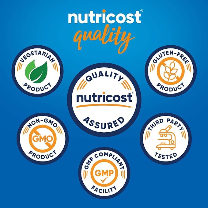 Nutricost Quercetin 1000mg, 120 Capsules - Vegetarian Capsules, 60 Servings, 500mg Per Capsule, Non-GMO, Gluten Free