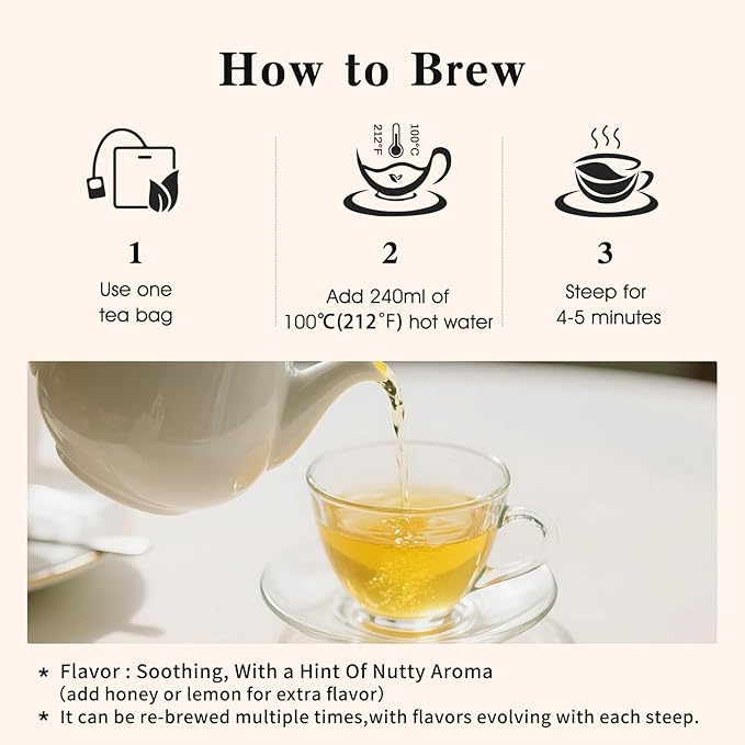 Leafberry Herbal Tea Bags Sampler Healthy 10 Bags Tea Gift sets Traditional Chinese Herbal Tea (Sleep Bedtime Tea)