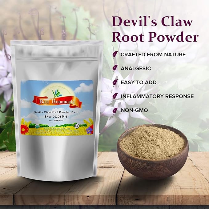 Best Botanicals Devil's Claw Root Powder 16 oz.