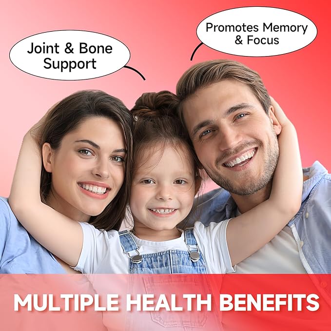 Potassium Gummies for Adults, Potassium Chloride Gummies 1200mg Support Leg Cramps & Electrolyte Balance, Strawberry Flavor 60 Count