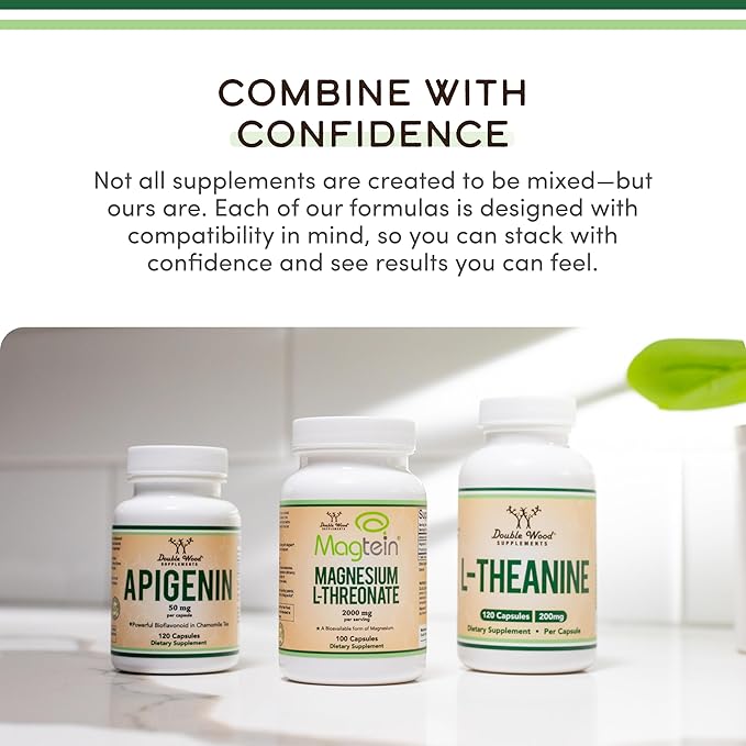 Lithium Orotate 5mg of Elemental Lithium for Cognition and Brain Health, 210 Capsules (Third Party Tested, Vegan Safe, Non-GMO) by Double Wood Supplements