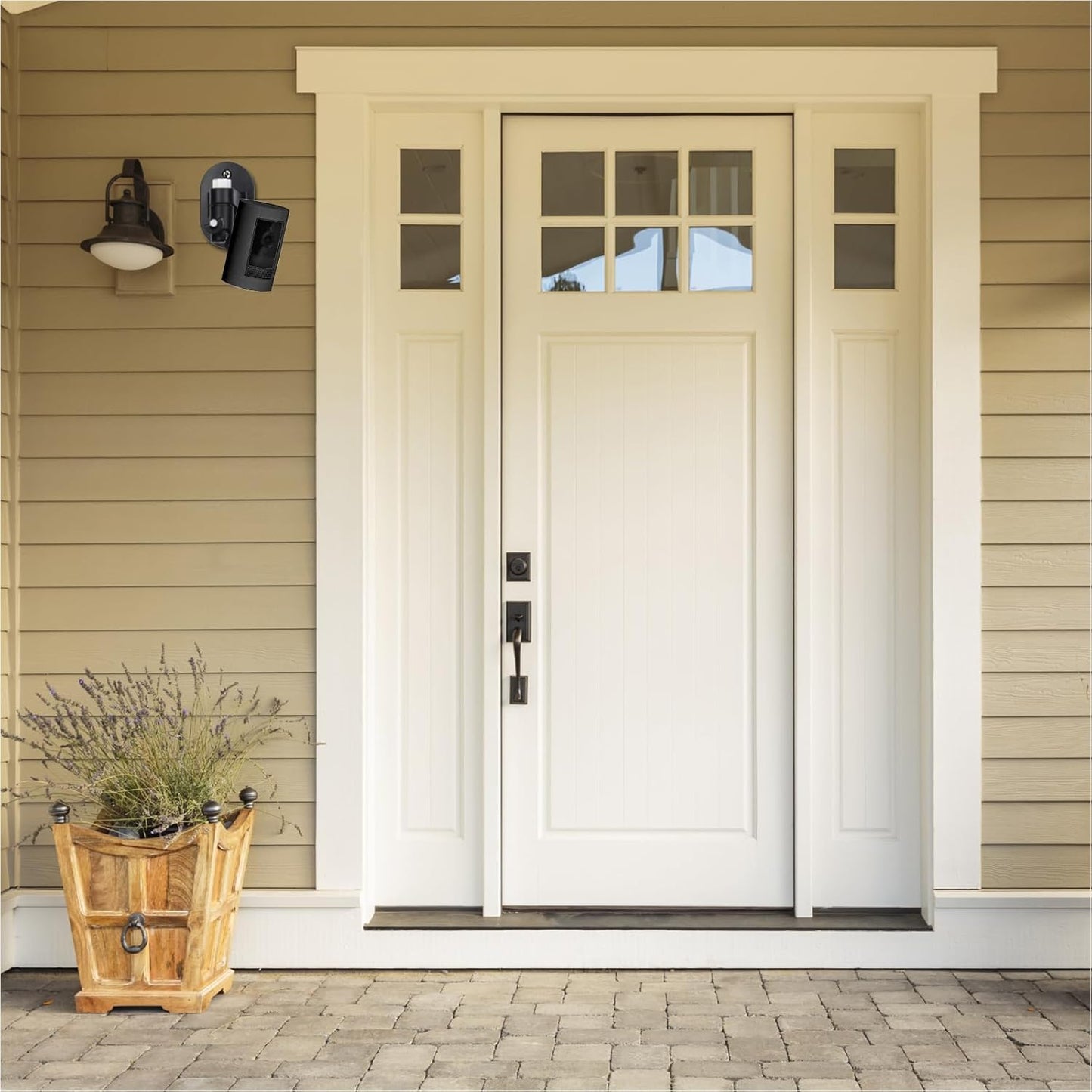 ALERTCAM 2Pack Adjustable Security Wall Mount Bracket for Stick Up Cam & Outdoor Cam Plus, Perfect View Angle for Your Surveillance Camera System - Black