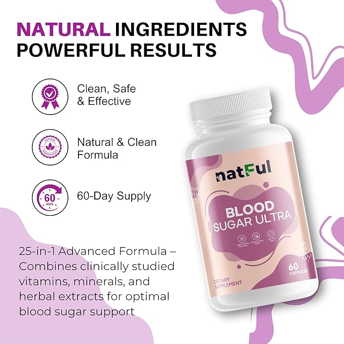 GlucoBalance Ultra, Metabolic Wellness Supplement with Chromium, Biotin, Banaba Leaf, Bitter Melon, 60 Vegetable Capsules, 5 oz