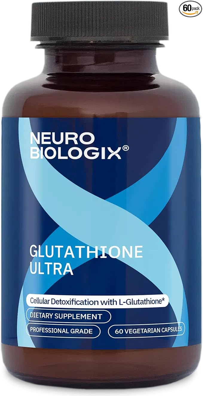 Glutathione Ultra Complex – Comprehensive Antioxidant Support for Detox & Immune System Function - Glutathione Supplement with L-glutathione, Quercetin, Zinc, Selenium & Vitamins A & C - 60 Capsules