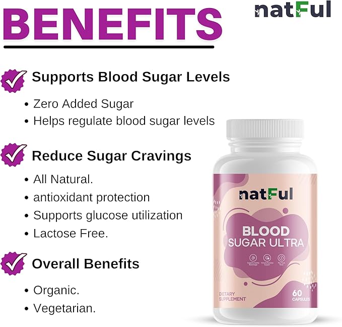 GlucoBalance Ultra, Metabolic Wellness Supplement with Chromium, Biotin, Banaba Leaf, Bitter Melon, 60 Vegetable Capsules, 5 oz
