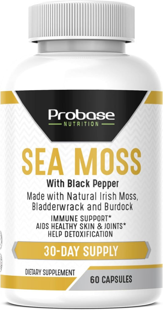 Sea Moss 60 Capsules 30-Day Supply