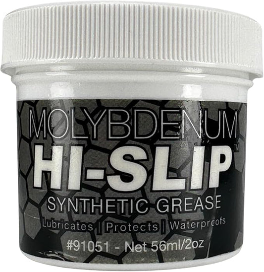 Sentry Solutions Hi-Slip Grease Molybdenum Synthetic Reduces Friction and Ware 91051 2.0 OZ Jar