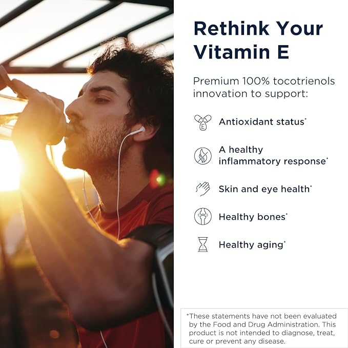 Designs for Health Annatto-E 150mg Tocotrienols - DeltaGold Vitamin E Complex Supplement with Delta + Gamma Tocotrienols - Cardiovascular, Healthy Aging + Antioxidant Support - Non-GMO (30 Softgels)