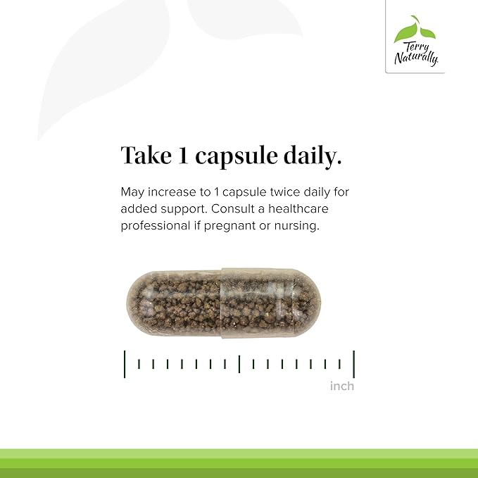 Terry Naturally Vectomega - Dietary Supplement with EPA & DHA - Omega-3 Tablets for Brain & Heart Health Support - Nutritional Supplement with Essential Fatty Acids & Peptides - 60 Capsules