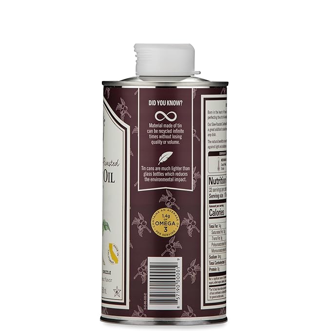 La Tourangelle, Roasted Walnut Oil, Plant-Based Source of Omega-3 Fatty Acid, Cooking, Baking, & Beauty, 16.9 Fl Oz