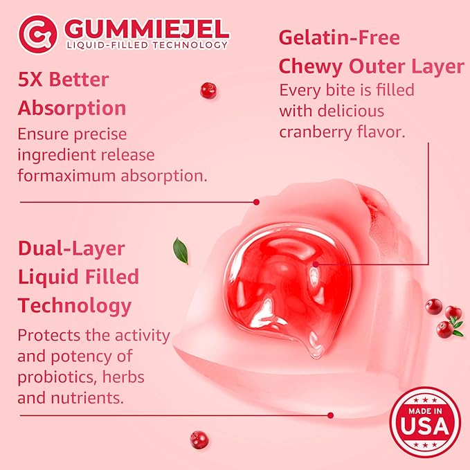 Sugar Free Menopause Supplement Gummies for Women, Menopause Probiotics (10 Billion CFU) Filled Gummy with Ashwagandha, Dong Quai & Black Cohosh for Hot Flashes, Night Sweats, Mood Swings, Gut Health