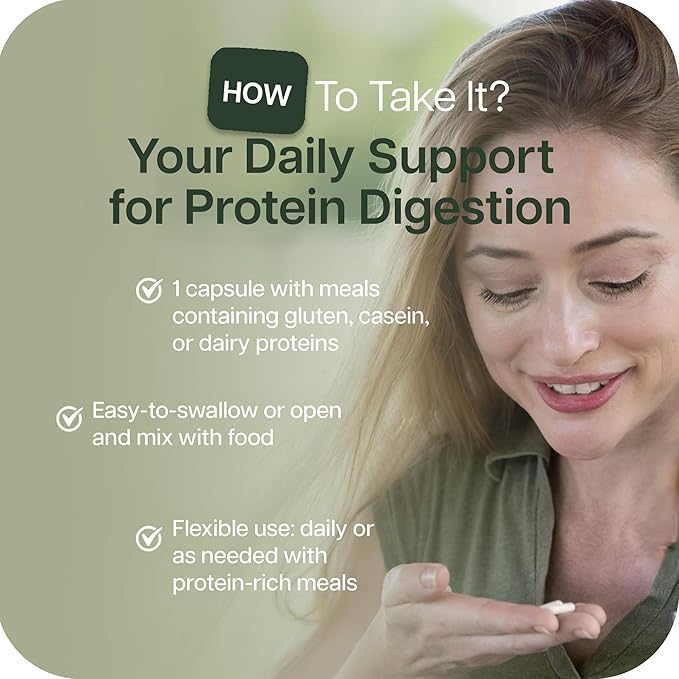 AFP Peptizyde - Digestive Enzyme Combination for Protein, Casein & Gluten Proteins - Digestive Enzymes for Women and Men (90 Capsules)