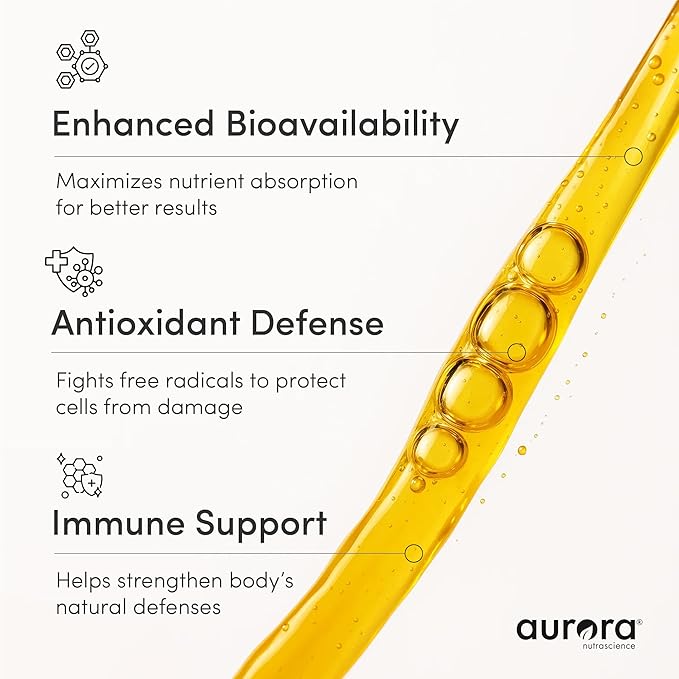 Aurora Nutrascience Micro-Pack Liposomal Vitamin C, Immune Support, 1,000 mg Per Serving, Vegan, Gluten Free, Non-GMO, 10 Single Serve Packets, Orange