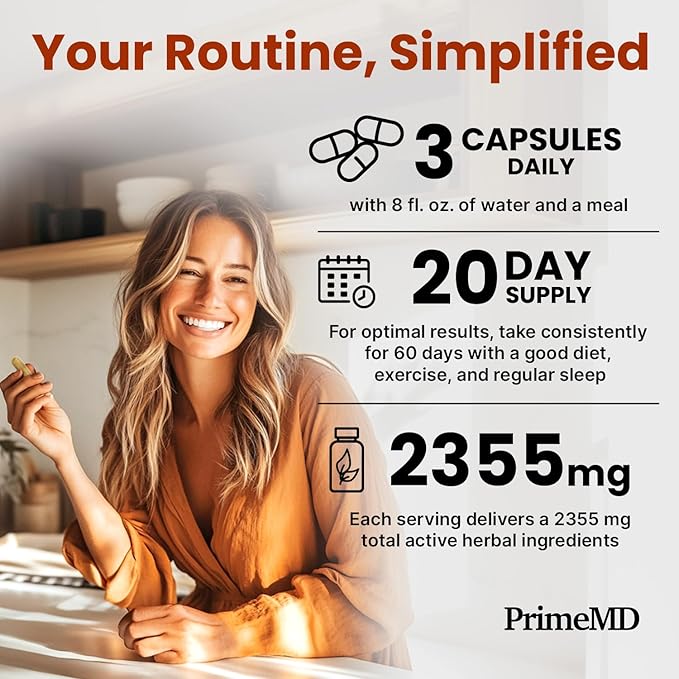 5-in-1 Ceylon Cinnamon Capsules 2355mg - Ceylon Cinnamon and Apple Cider Vinegar with Turmeric, Panax Ginseng, Cinnamon, and Bioperine, 60ct