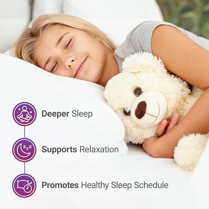 Nested Naturals Luna Kids Sleep Aid Tablets for Children 4+ - Naturally Sourced Ingredients - Gentle, Herbal Supplement with Chamomile, Melatonin, Valerian & Lemon Balm - 120 Chewable Tablets