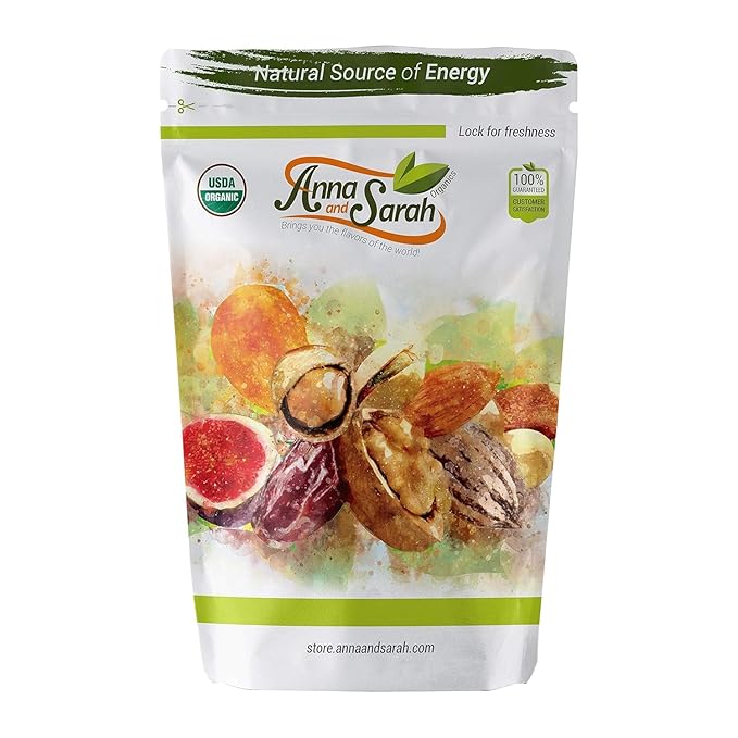 Anna and Sarah Organic Crystallized Ginger in Resealable Bag (8 Oz (Pack of 1))