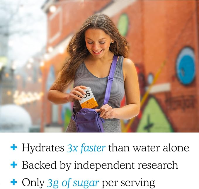 SOS Hydration (8 Servings (Pack of 1), Mango)