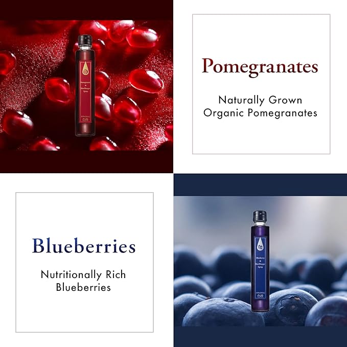 [Micoas] Blueberry & Rice Vinegar Syrup, Drinking Vinegar, Rice Vinegar, shrub drinking vinegar, For Gift, Alternative to Alcohol Drink, With Kombucha, Gluten Free, Made in Japan, 200ml (6.8 oz)
