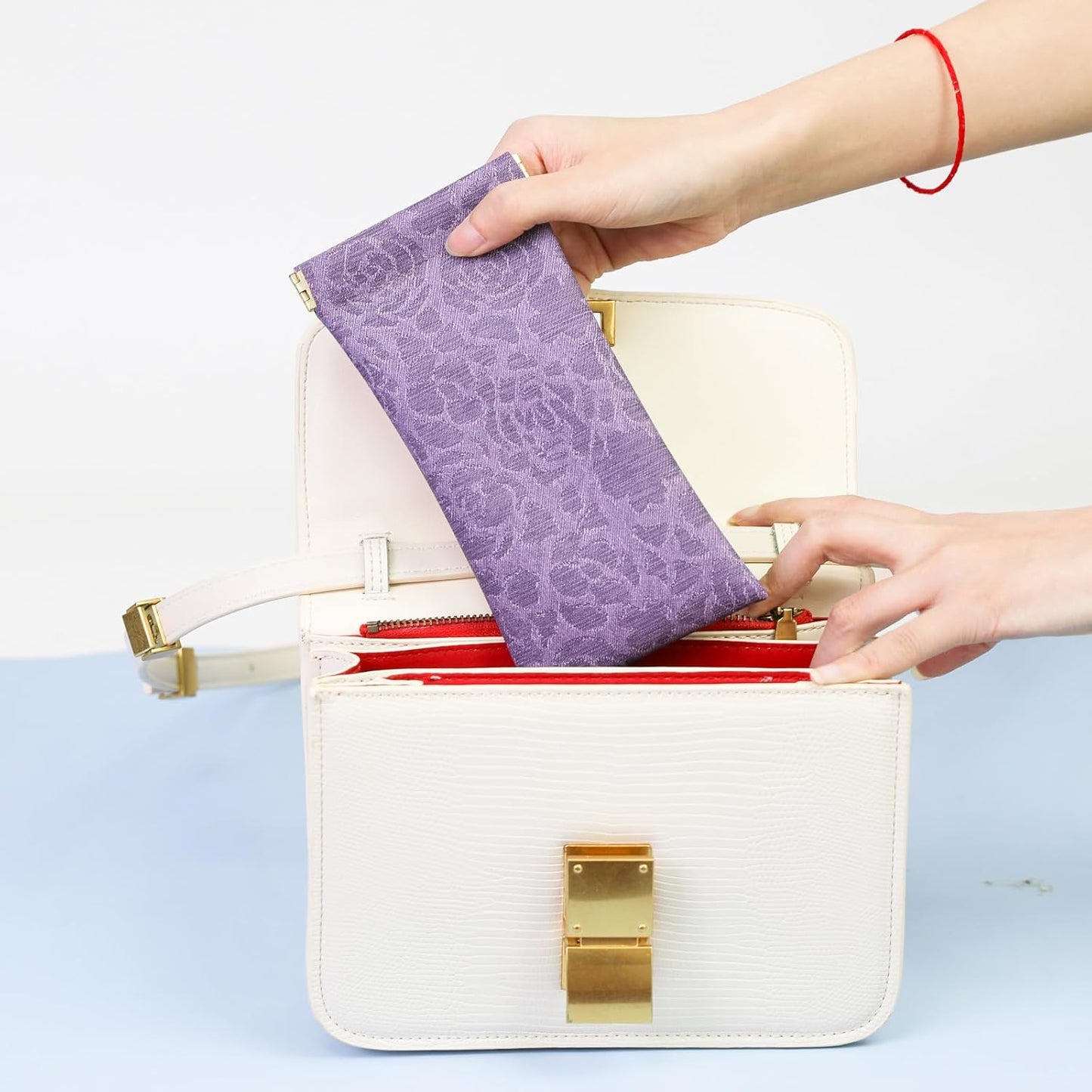 Double Eyeglass Case Soft Dual Glasses Case for Women Men Travel Squeeze Top Sunglasses Cases Eyeglasses Pouch