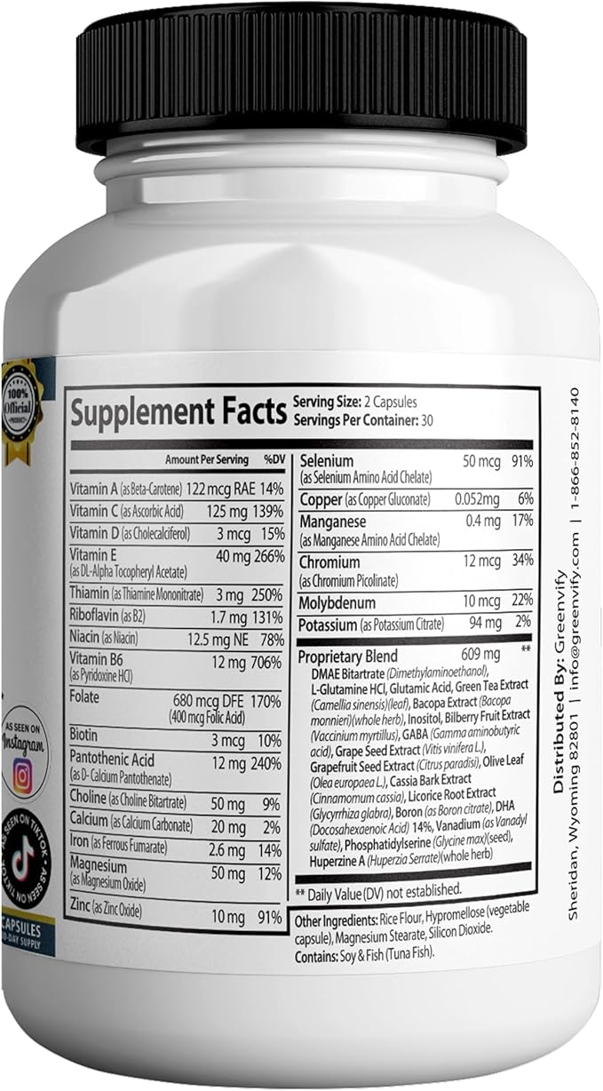 PinealMax Guardian Extra Strength Dietary Supplement, 60 Capsules, with Vitamins and Herbal Blend (5)