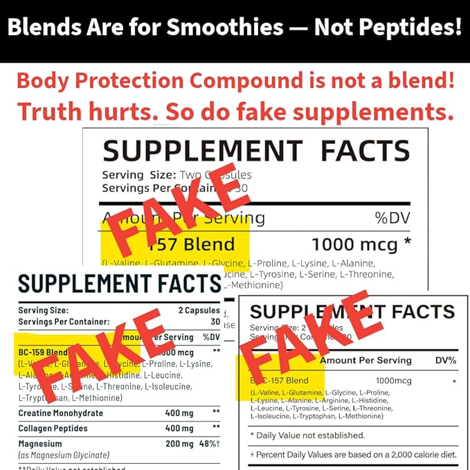 Extra-Strength BP-C 157 Peptide Capsules- 500mcg (Proudly Made in USA) - 2 Month Supply - Muscle Health - Tissue Health - Gut Health - Rapid Recovery - Strength and Wellness - 60 Capsules