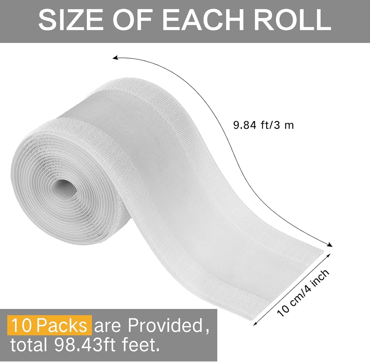 WILLBOND Carpet Cord Cover Cable Protector Floor Cover Cable Protector Management Only for Commercial Office Carpet(98.43 ft,Grey)