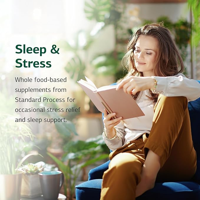 Standard Process St. John's Wort-IMT - Herbal Supplement for Sleep & Stress Relief - Supports Balance & Relaxation - Non-Dairy, Non-Soy & Gluten-Free - 90 Capsules