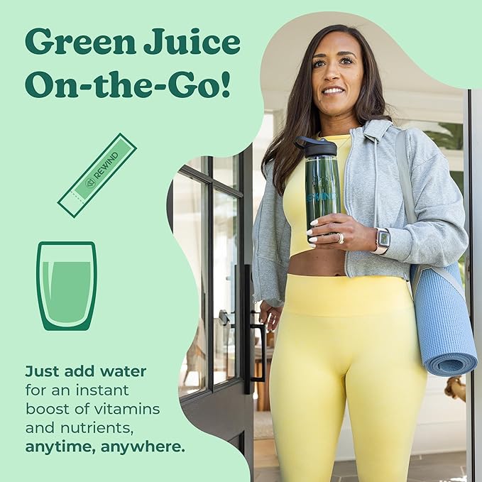 Best Tasting Vita Variety Sample Stick Pouch - Super Greens Powder Packets - Delicious Green Juice Drink Mix with Amazing Flavor - Over 40 Superfoods - Variety Pack (12 Sticks)