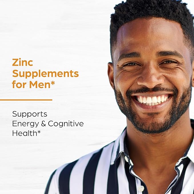 Sandhu Herbals Zinc 50mg Supplement for Men & Women| High Absorption Zinc Monomethionine Complex 60 Capsules| Supplements for Immune, Acne & Antioxidant Support| Vegetarian