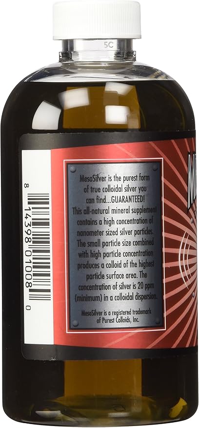 MesoSilver ® 20 ppm Colloidal Silver 250 mL/8.45 Oz