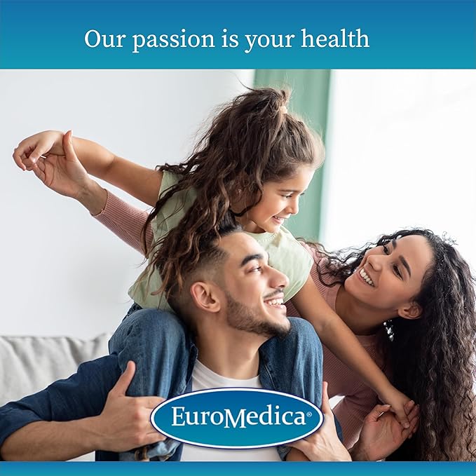 EuroMedica EurOmega-3 - Dietary Supplement with EPA & DHA - Omega-3 Tablets for Brain & Heart Health Support - Nutritional Supplement with Essential Fatty Acids & Peptides - 60 Tablets
