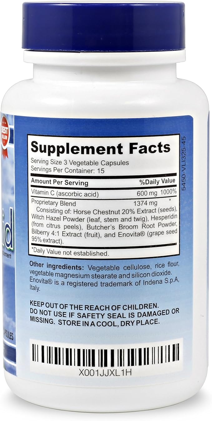 HemRid Complete Hemorrhoid Care System – Potent 5% Lidocaine Cream for Rapid Topical Comfort, Max Ultra Capsules for Ongoing Vascular Health and Circulatory Support