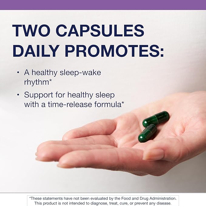 Metagenics - MetaSleep - Dual-Phase Melatonin with Kava Sleep Supplement - 60 Capsules (Pack of 1)