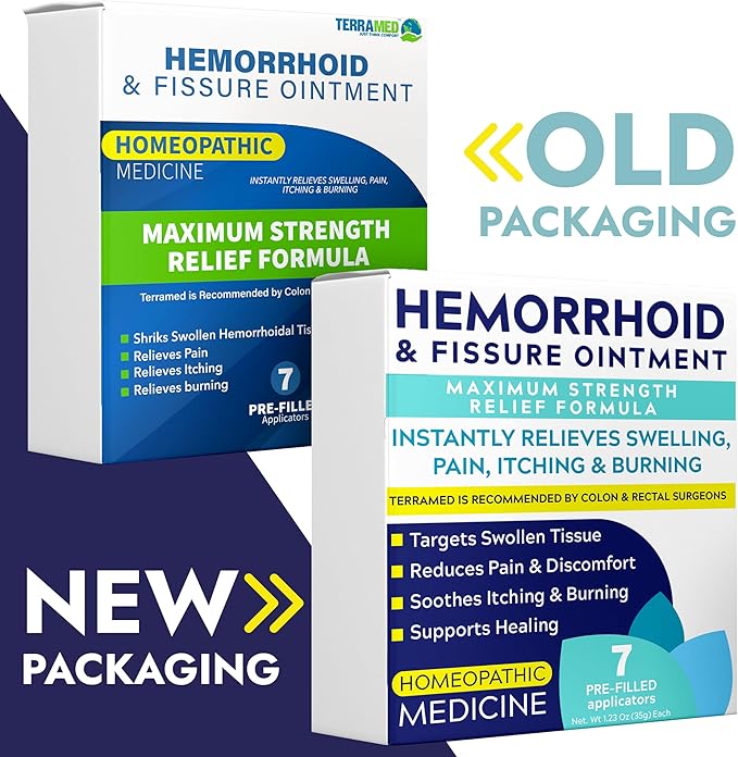 Hemorrhoid Treatment | Hemorrhoid Ointment | Hemorrhoid & Fissure Ointment | 7 Pre-Filled Applicators | Fast & Effective Relief | Reduces Swelling, Itching & Discomfort | Advanced Formula